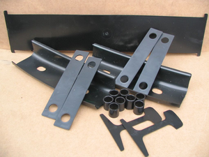 Iso-bridge Insulation R-65 (complex) 1. Bottom Gasket-1 PCS. 2. Composite Side Gasket- 4 PCS. 3. Butt Gasket-2 PCS. 4. Plank-4 PCS 5. Sleeve- 8 PCS.