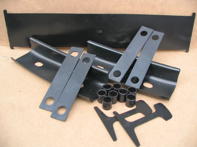 Iso-bridge Insulation R-65 (complex) 1. Bottom Gasket-1 PCS. 2. Composite Side Gasket- 4 PCS. 3. Butt Gasket-2 PCS. 4. Plank-4 PCS 5. Sleeve- 8 PCS.